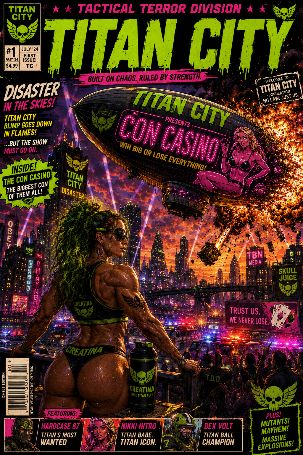 Titan City issue 1 cover